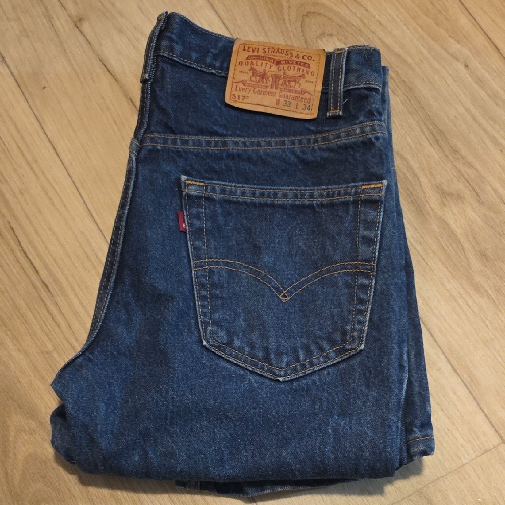 Vintage Levi's Dark Blue Boot Cut Jeans